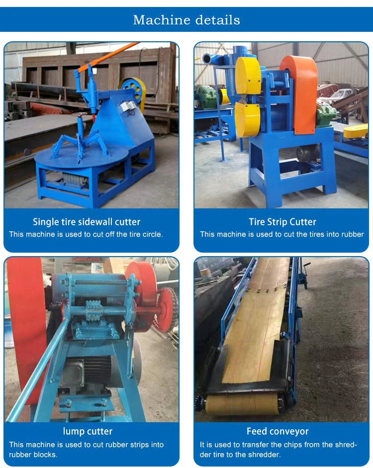 Waste Tire Recycling Line factory photos Waste Tire Recycling Line factory photos
