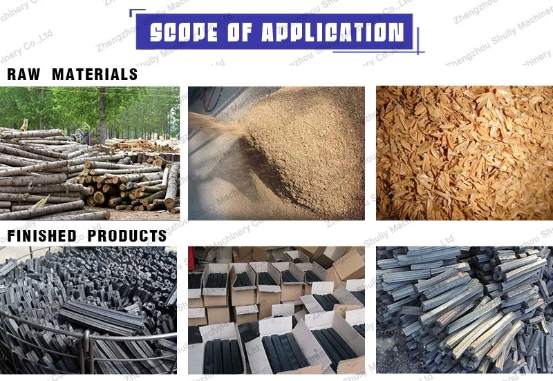 Charcoal production line Charcoal production line