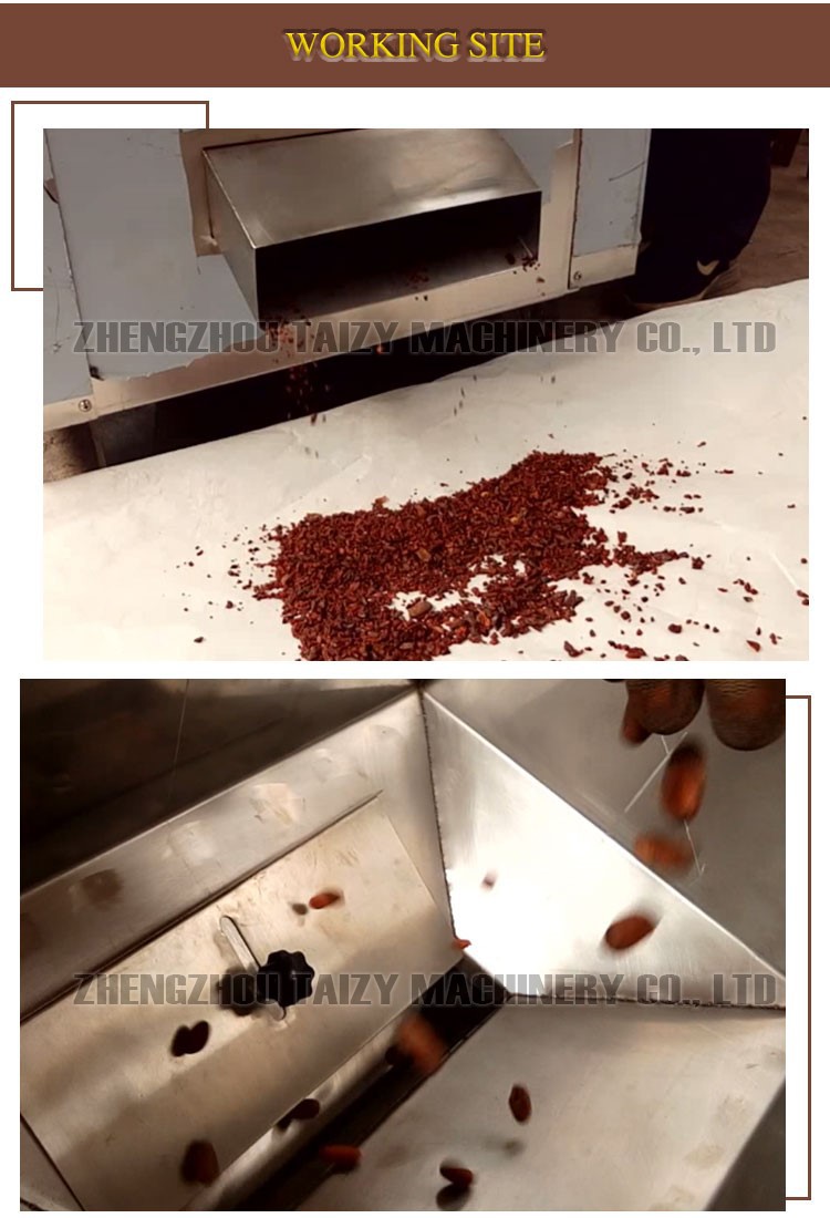 cocoa bean peeling machine details cocoa bean peeling machine details