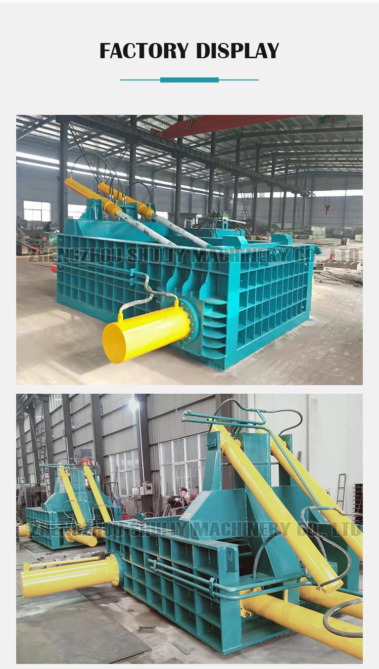 Hydraulic metal baler Hydraulic metal baler