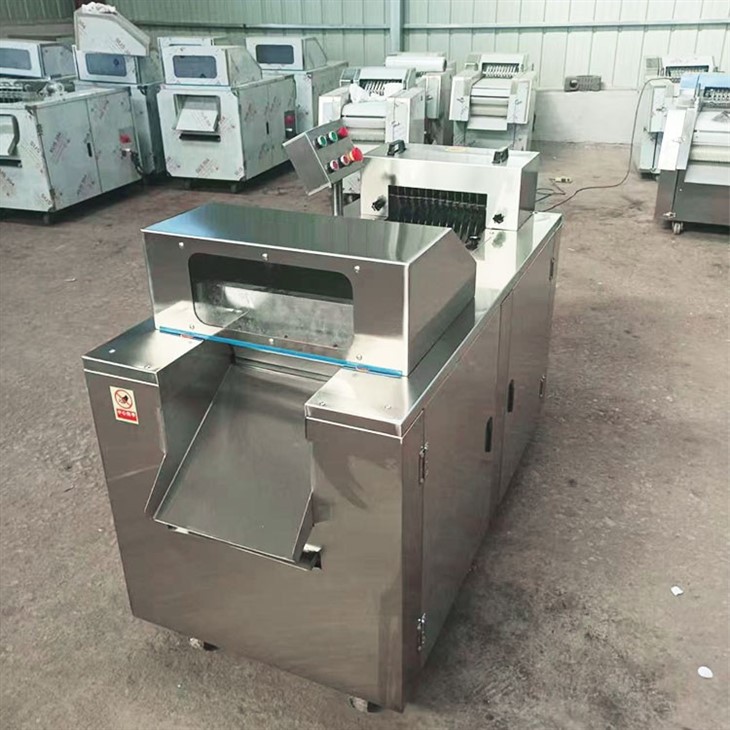 chicken cube cutting machine3