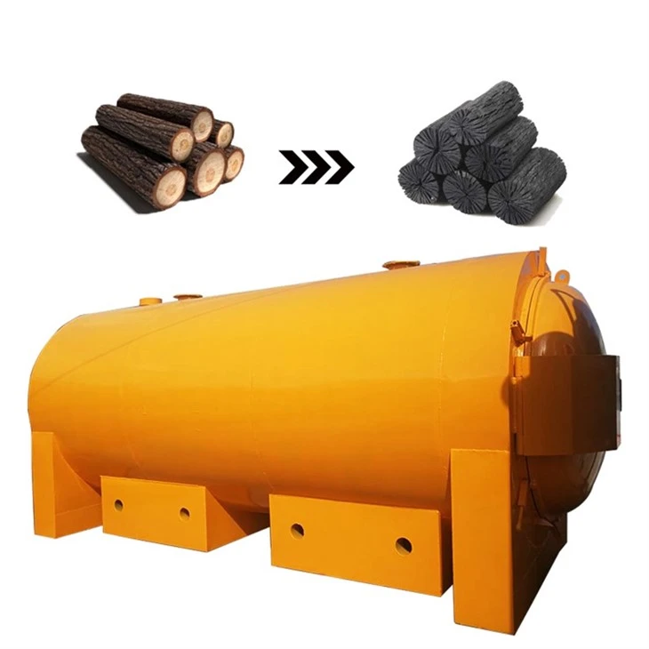 Horizontal carbonization stove furnace5