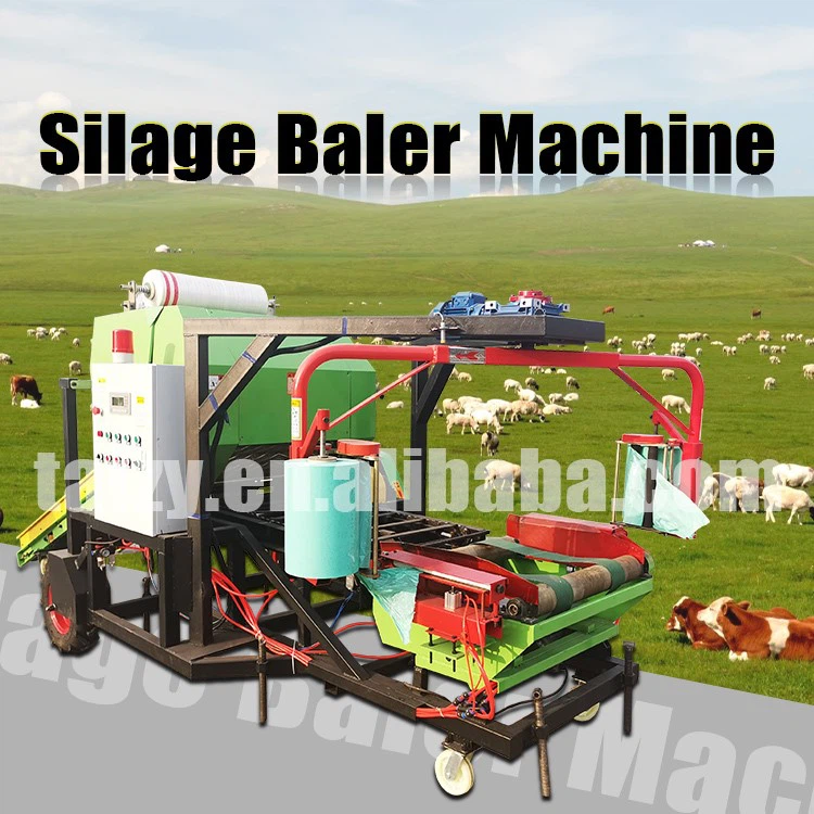 Silage packing baler machine Silage packing baler machine