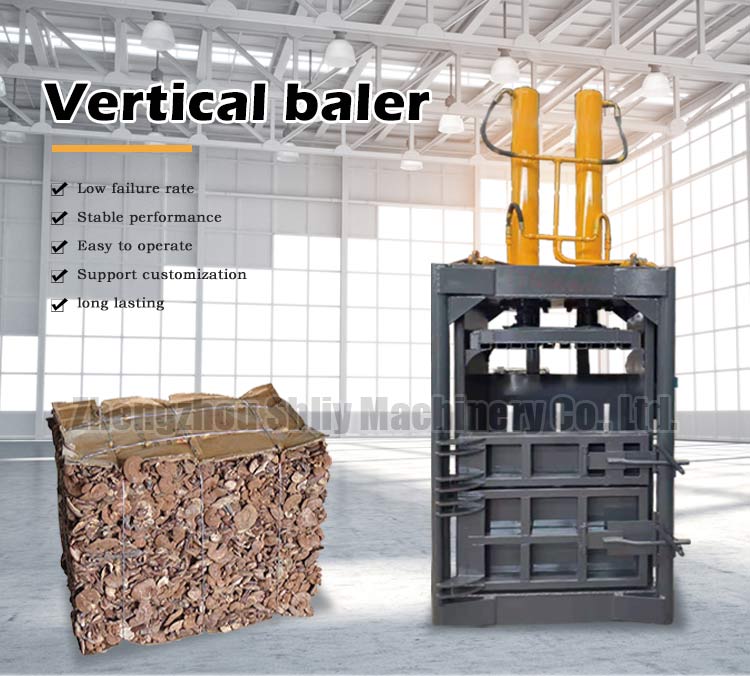 vertical baling press machine vertical baling press machine