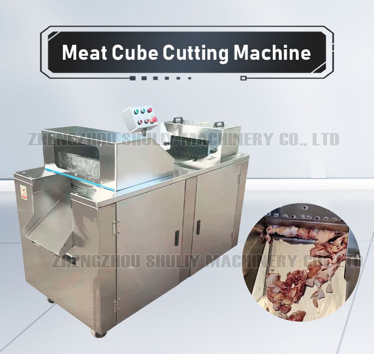 chicken cube cutting machine chicken cube cutting machine