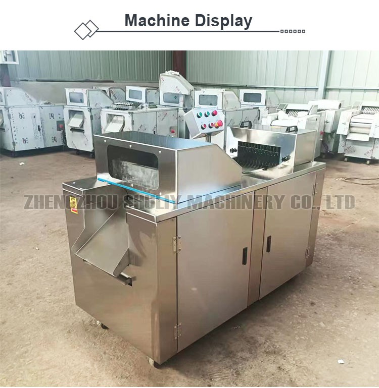 chicken cube cutting machine chicken cube cutting machine
